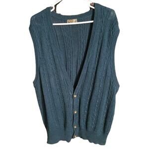 Descente Sweater Vest Size XL - Preppy, Classic, Golf